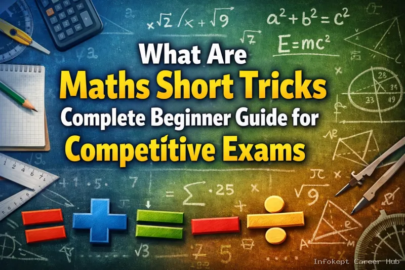 What Are Maths Short Tricks Complete Beginner Guide for Competitive Exams